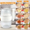 GZLCEU Manual Nut Mill, Small Nut Mill with Hand Crank