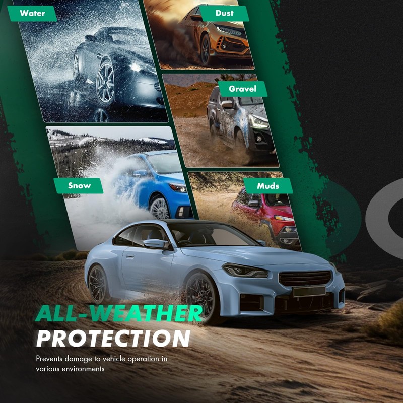 SCITOO Mud Flaps 4PCS Suitable for Honda Civic 1996-2000 Front