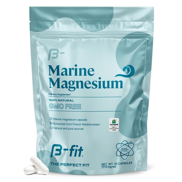 B-FIT B Magnesio Marino - 90 Cpsulas Suministro para 3