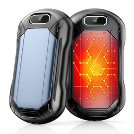 8000mAh Hand Warmers Rechargeable 2 Pack, AI Smart Chip 22Hrs Long Lasting Safe Heat, Quick Charge Electric Portable Pocket Heater, Outdoors Hunting Camping Accessories, Gift for Men Women