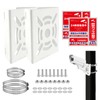 voocye Security Camera Mounting Hardware Set of 2, Security Camera