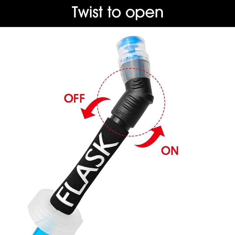 GYGYL Replacement Straw for Soft Flask Running Water Bottles (1