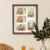 Gmllary 11x14 Collage Picture Frame Walnut, 5-4x6 Photo Frame, 1