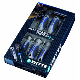 Witte Maxx Plus Slotted and Phillips Screwdriver Set, 5 Pieces