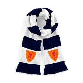 Scotland 1960s Retro Traditional Football Scarf Embroidered Logo