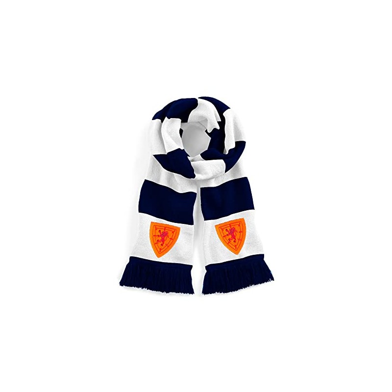 Scotland 1960s Retro Traditional Football Scarf Embroidered Logo