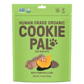 CookiePal Organic Pumpkin Chia Dog Treats, 10 OZ