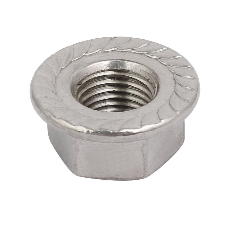 Sourcingmap 8pcs M12 x 1.25mm Pitch Metric Fine Thread 304