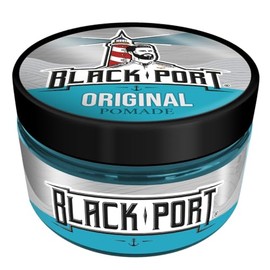 BlackPort - Pomada para Peinado de Cabello y Barba con Fijación Original Base Agua 113g (4oz) Original Hold