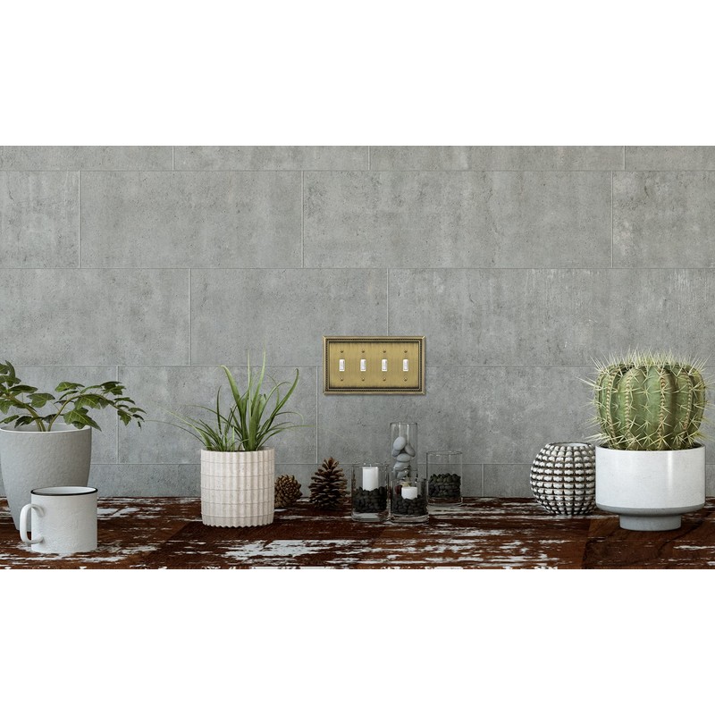 Henne Bery Sunken Pearls Heavy Duty Decorative Wall Plate Switch