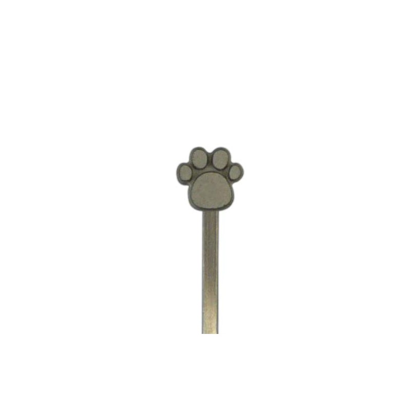 1598 Tiger Crown Decoration Tool, Silver, Total Length 11.5 inches