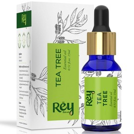 Rey Naturals Tea Tree Essential Oil for Skin, Hair and Acne care - 15 ML