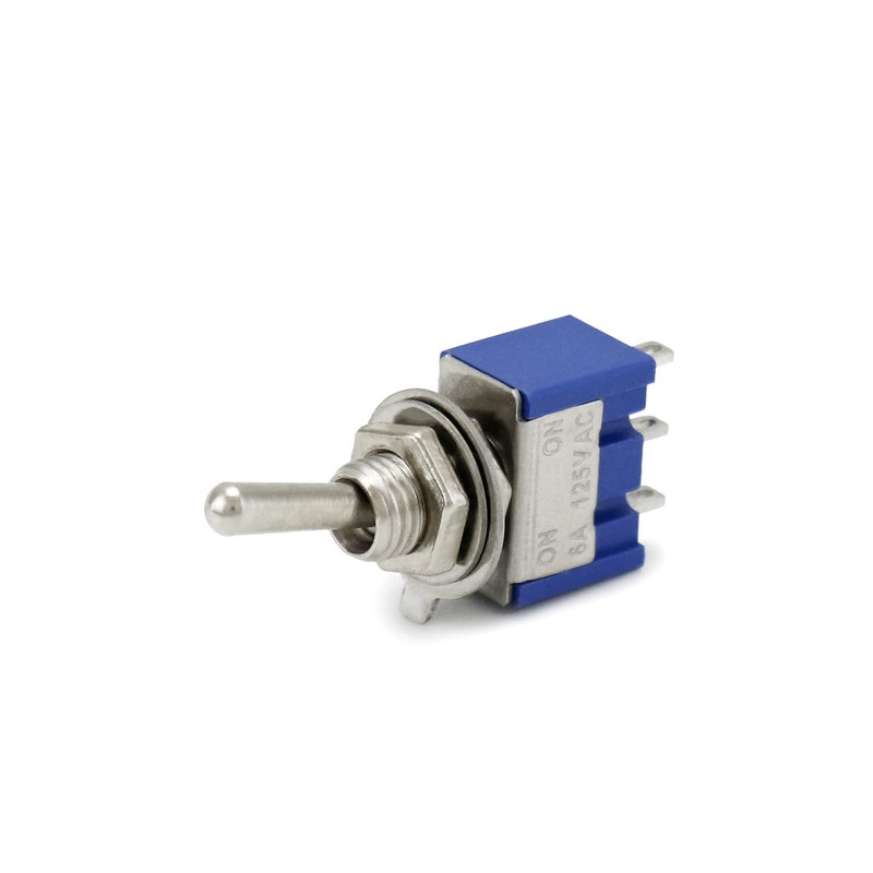 QWORK Pack of 20 Mini Toggle Switch SPST AC 125V
