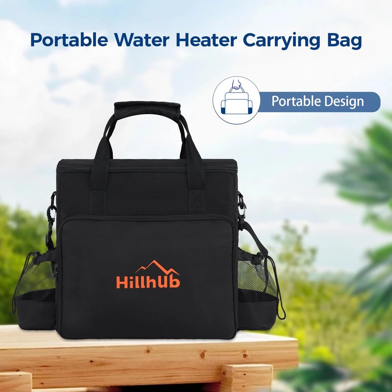 Hillhub Accessories Carry Bag for Portable Water Heater, Waterproof &