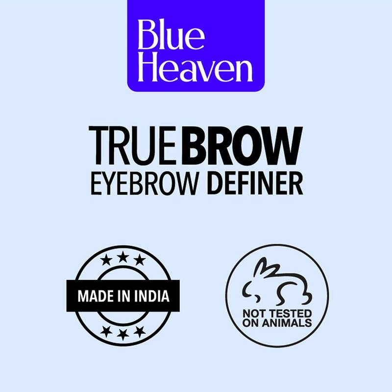 Blue Heaven TrueBrow Eyebrow Definer, Natural Brown, 0.45gm