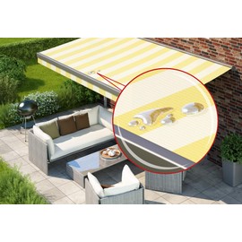 Mellerud Awning and Upholstery, Waterproofing - Efficient means protection against moisture and dirt for outdoor textiles.