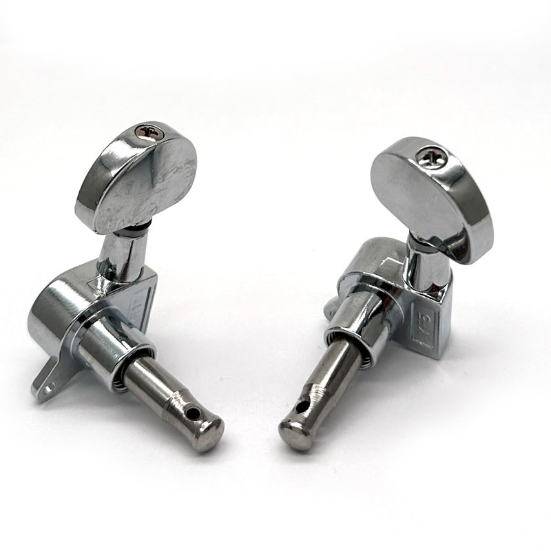 harpfeas 6 Pieces 3L3R Guitar tuner pegs,Big Semicircle Sealed guitar