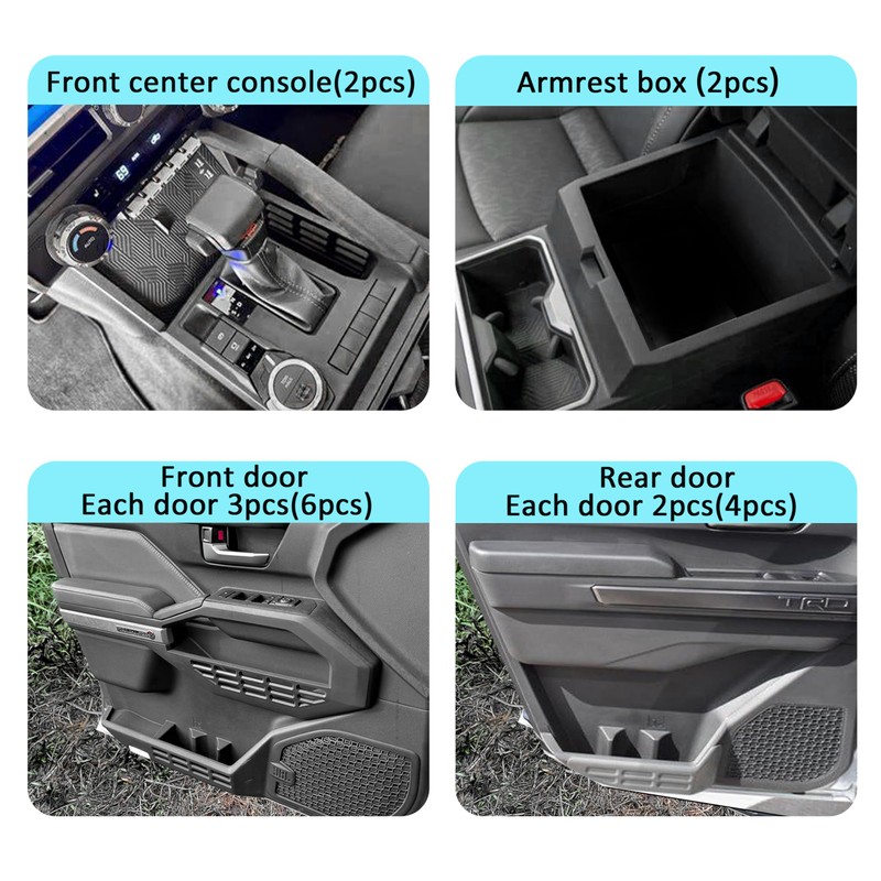 SENSHINE for Toyota Tacoma 2024 2025 4th Gen Double Cab