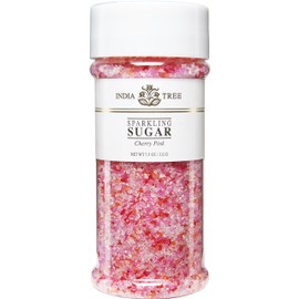 India Tree Sugar, Cherry Pink, 7.5-Ounce (Pack of 4)