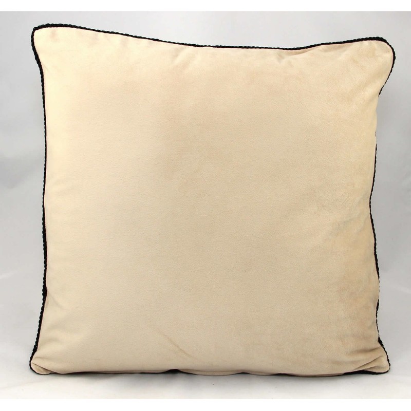Traditional Tapestry Cushion Covers with Soft Faux Velvet Reverse 18"