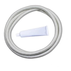 W10861521 Dryer Door Seal Replaces PS11731610 W10730752 4382011, Compatible with Kenmore, Maytag, Amana, Crosley, Inglis & Whirlpool Dryers - Durable & Heat-Resistant Replacement Part