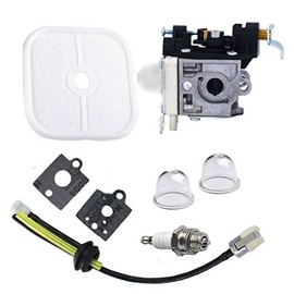 HQparts RB-K85 Carburetor Tune up kit & Fuel Line kit & Air Filter for Echo PB-251 PB-265L PB-265LN Power Blowers Carb A021001350