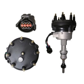 New Distributor Compatible With 1993-1997 Compatible With F-150 F250 F350 W/ 351 Windsor V8, Replaces Compatible With F4TE-12127-AA, F4TZ-12127-A