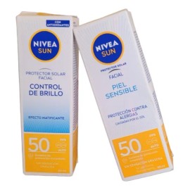 Bloqueador Fps50 Control Brillo Piel Sensible El Pack Perfec