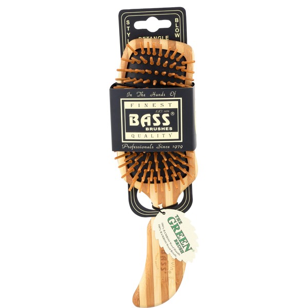 Bass Brushes Wood Bristle Brush, 1 EA