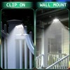 HAARAY Solar Lights Outdoor, Clip On or Wall Mount, Motion
