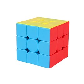 3x3x3 Speed Cube, Cubo Mágico sin Adhesivos, Caja de Rompecabezas de Giro Suave con Diseño Antiadherente, El Juguete Más Educativo para Mejorar Efectivamente la Concentración y Capacidad de