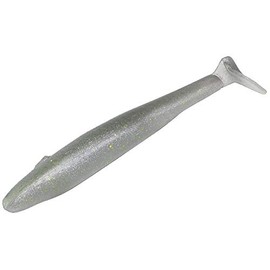 GAN CRAFT Baliki Shad Worm, 3.8 inch, #07 Lake Biwa Sweetfish