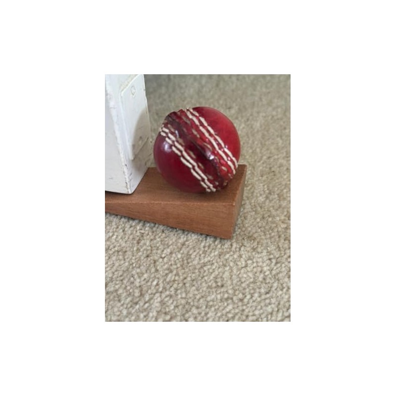 CRICKET-GIFTS Door Stop Door Wedge Real Mini Leather Cricket Ball