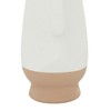 Deco 79 Ceramic Oval Vase, Set of 3 12", 10",