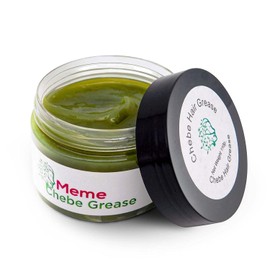 Meme Beauty Depot Hair Grease for Growth - 4 fl oz, Hydrating Pomade Mask for Curly Hair with Chebe Powder and Karkar Oil, Promotes Shine, Moisture, and Hair Growth