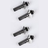 Universal Toilet Seat Bolts and Screws,Quick Release Top Hinge Fixings,Easy