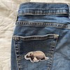 Manatee Patch – Embroidered Sea Animal Applique for Jackets, Bags,
