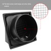 FRESH SPEED 4 Inch Black Dryer Vent Cover Outside Stainless