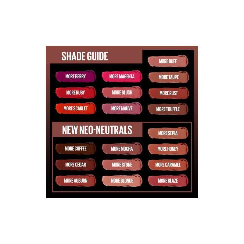 Maybelline New York Color Sensational Ultimatte Neo-Neutrals Slim Lipstick, More