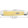 Caso Trapper Bolsillo Cuchillos, Cromo vanadio, Yellow CV