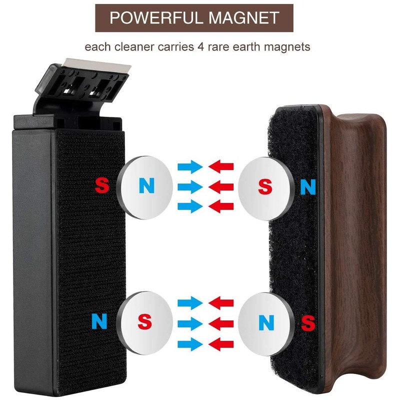 hygger Aquarium Strong Magnetic Cleaner Algae Magnet Cleaning Tool with
