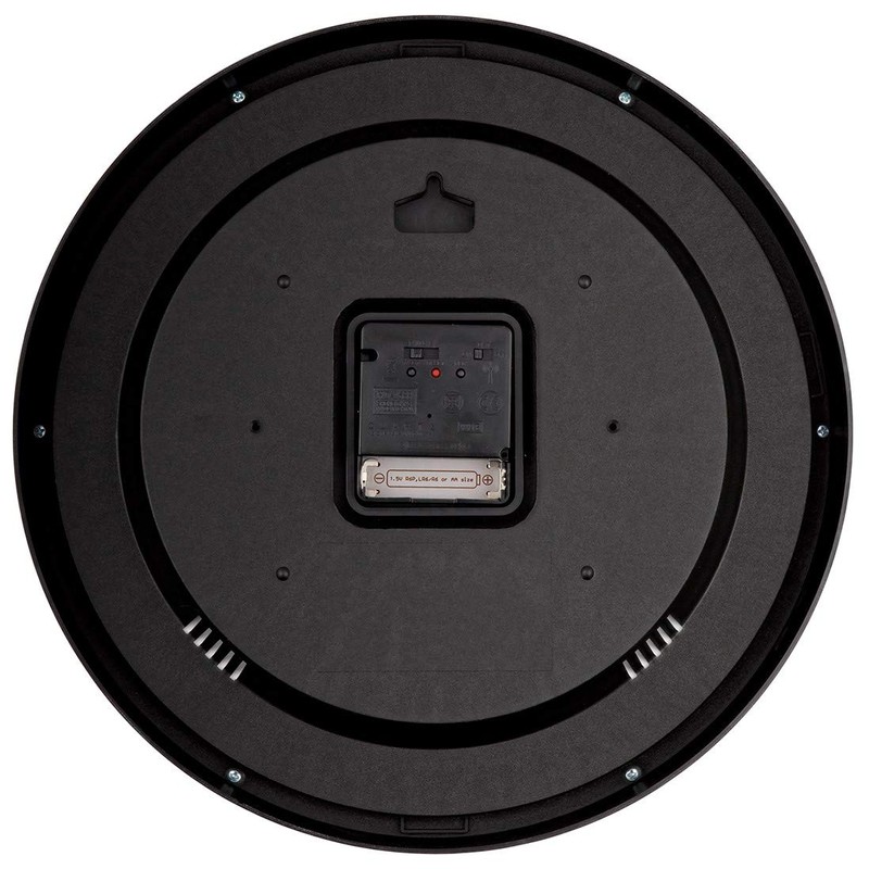 Adalene 10 Inch Large Atomic Wall Clock Analog Display -