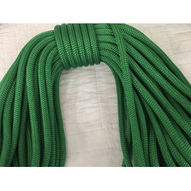 Green Double Braid Nylon Rope 1/2 Inch (200 ft. Hank)