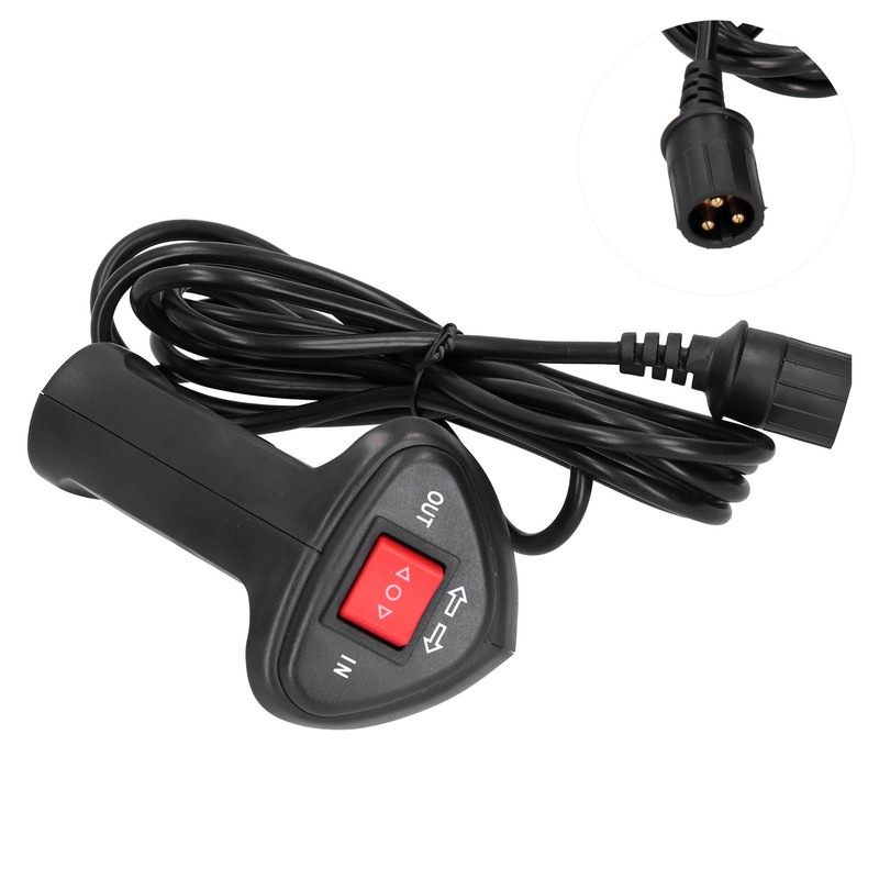 3 Prong Win Universal Electric Winch Remote Control Controller With