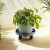 Rolling Plant Stand with Wheels 5 Pack 14 Inch Plant