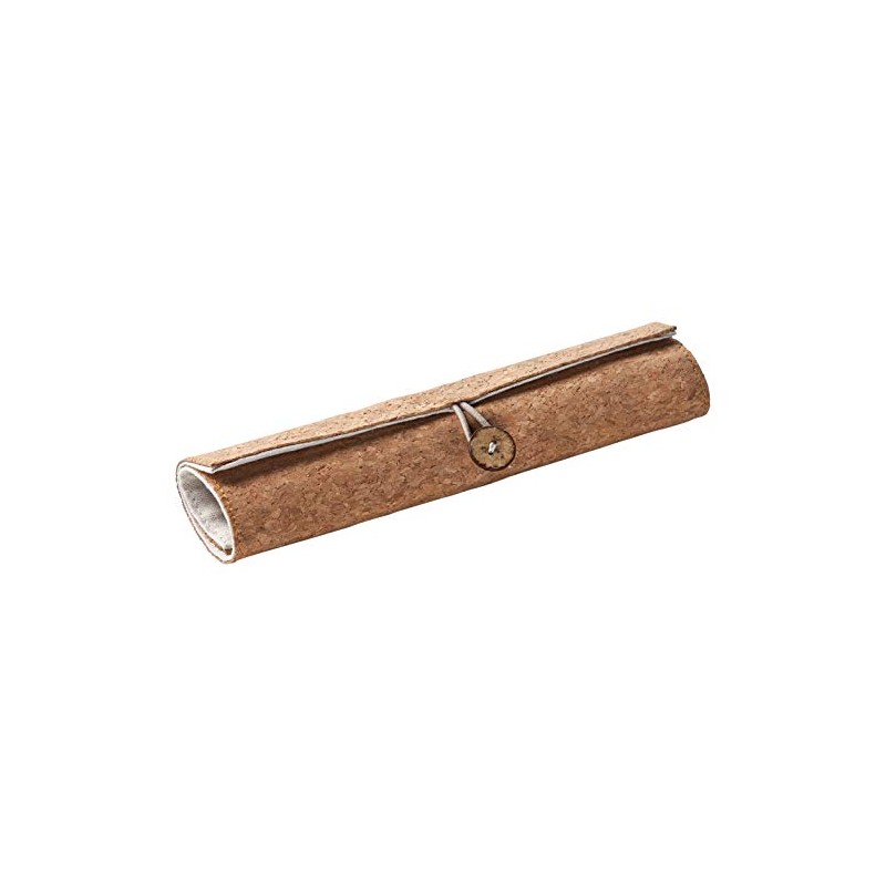 Exclusive Pencil Case Cork Includes 12 Colouring Pencils Set Pencil