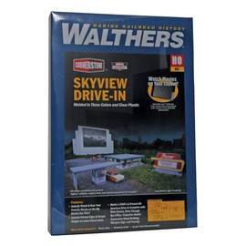 Walthers Cornerstone HO Scale Model Skyview Drive-in