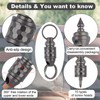 keyshoot Quick Release Keychain, Titanium Keychain with Quick Release, Pull