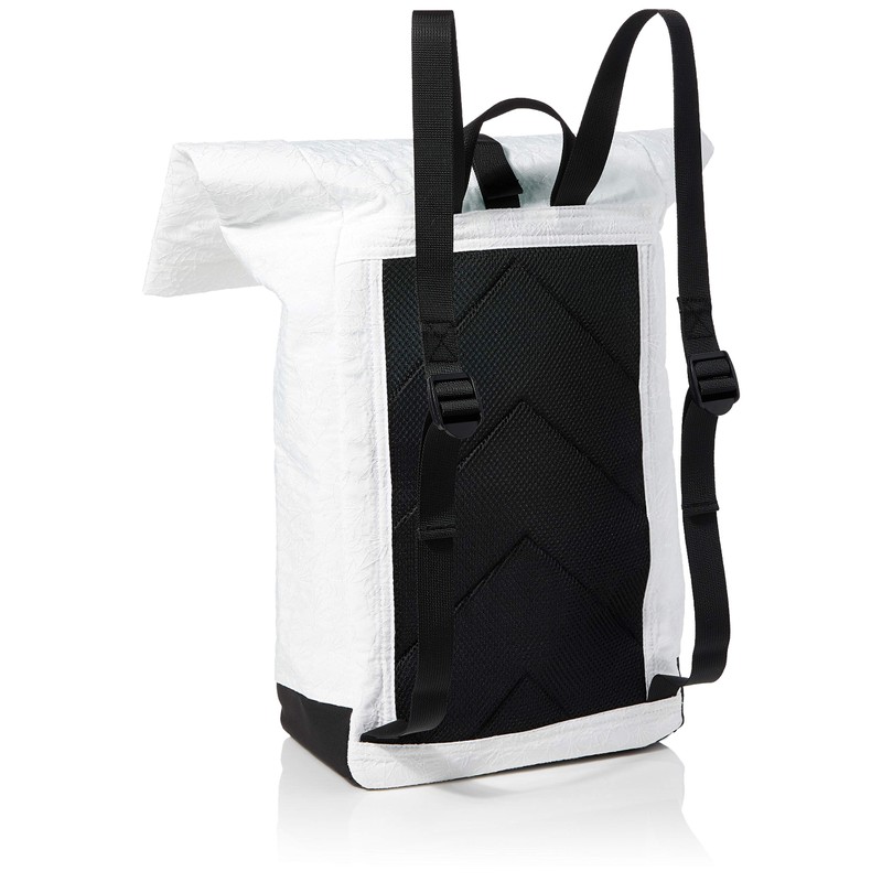 Desigual Women's Woven Backpack Big White, White