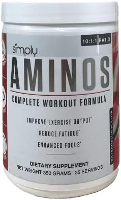 Aminos complete workout Formula 350 gramos 35 servicios sabor Sandia  Formula de Entrenamiento Completa